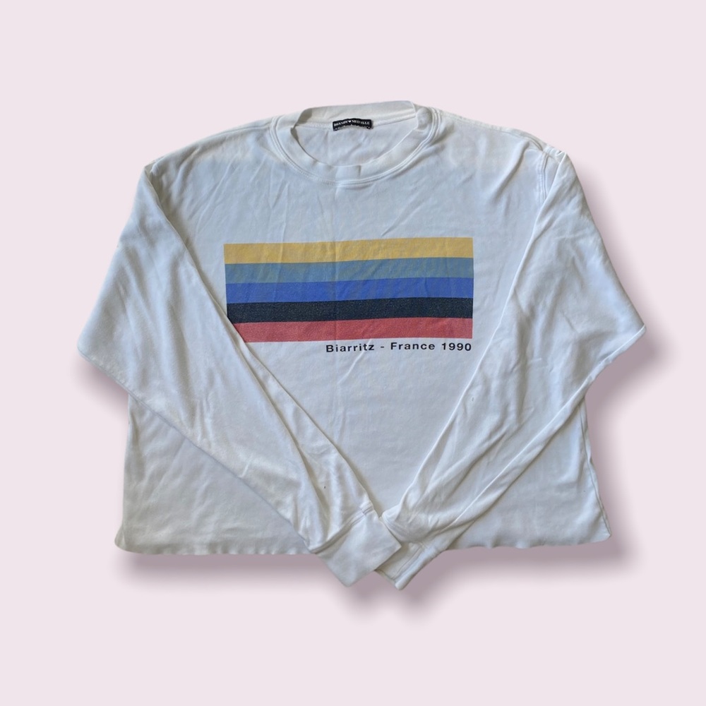 BRANDY MELVILLE rare “Biarritz France 1990” top